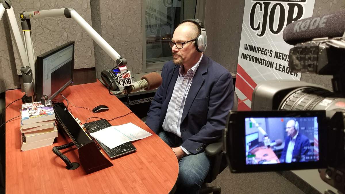 CJOB's Geoff Currier.