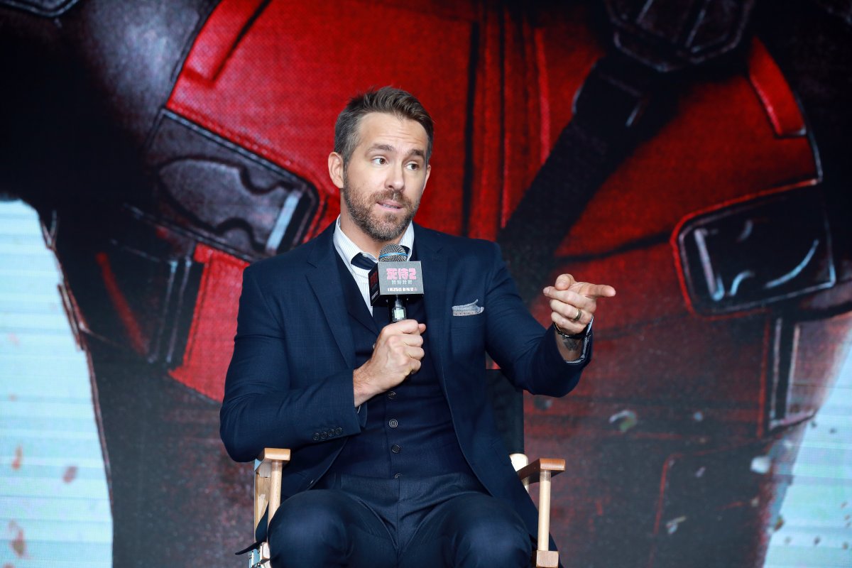 Actor Ryan Reynolds attends the premiere of 'Deadpool 2' at Park Hyatt Hotel on Jan. 20, 2019, in Beijing, China. 