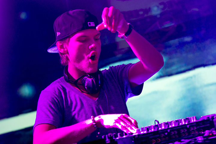 Avicii performs at the MLB Fan Cave on Oct. 1, 2013 in New York City.