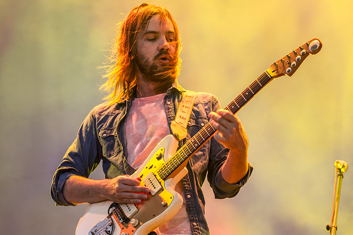 Kevin Parker from Tame Impala performs at NOS Alive on July 8, 2016 in Lisboa CDP, Portugal.