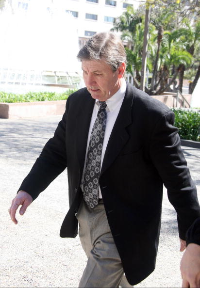 Britney Spears’ father, Jamie Spears leaves the Los Angeles County Superior courthouse on March 10, 2008.
