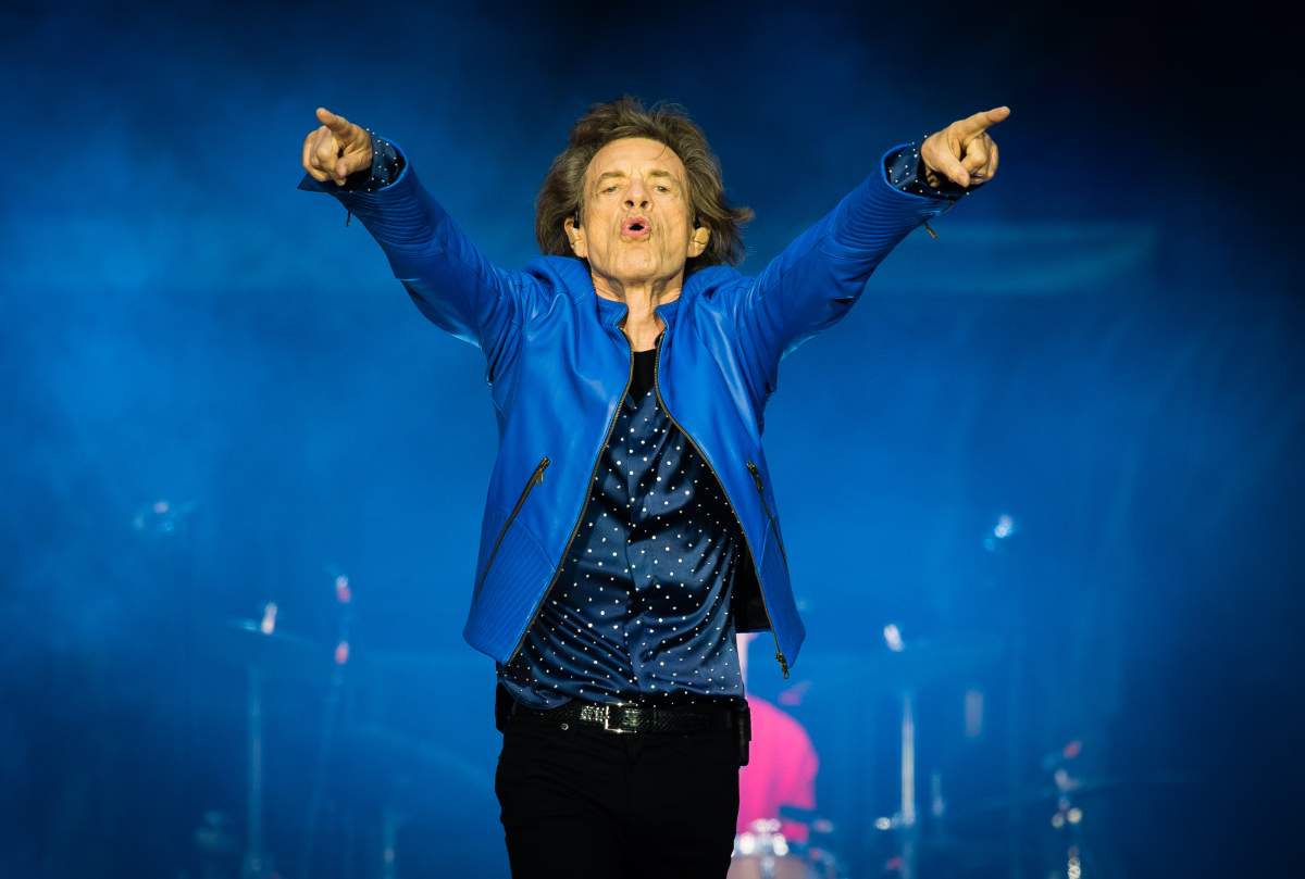 Mick Jagger of The Rolling Stones performs live on stage at Principality Stadium on June 15, 2018, in Cardiff, Wales.