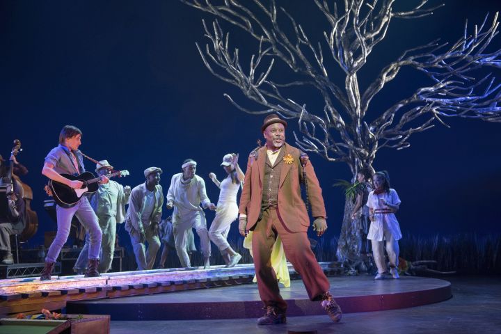 A scene from the Citadel Theatre and Academy in Edmonton’s production of “Hadestown,” is shown in a handout. Tony Award fever has hit Edmonton where set builders, lighting experts and other theatre artists who helped shape the smash “Hadestown” are revelling in the musical’s leading 14 nominations.