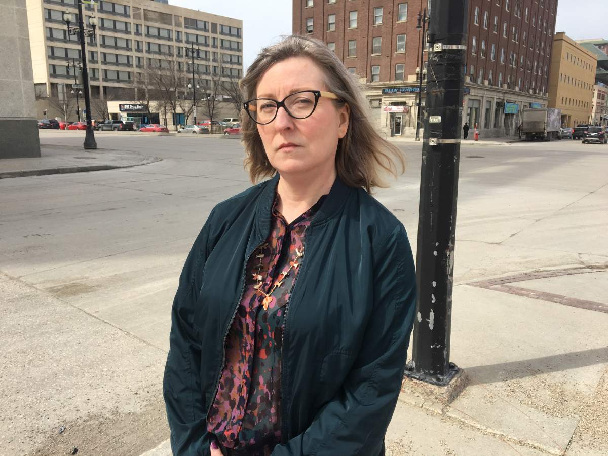 Heather Laser says she calls 911 once a year for a serious crash outside the Manitoba Museum.