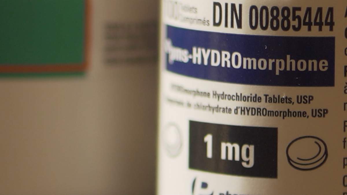 Police say they seized a quantity of hydromorphone, a firearm and cash during the search.