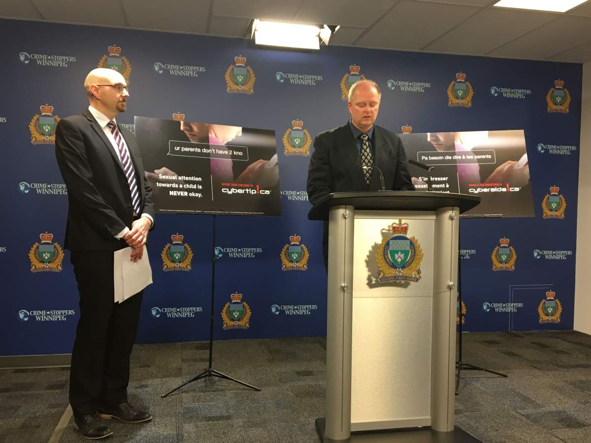Winnipeg police teamed up with the Canadian Centre for Child Protection for Project Hook 2.0.