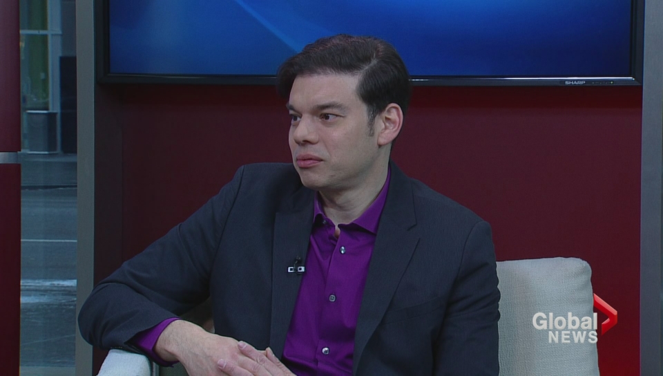 Beardless microbiologist Jason Tetro