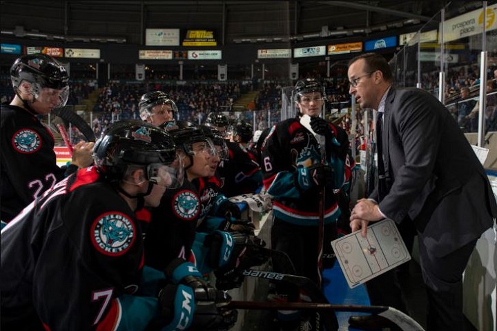 The Kelowna Rockets signed assistant coach Kris Mallette, right, to a two-year contract extension this week.