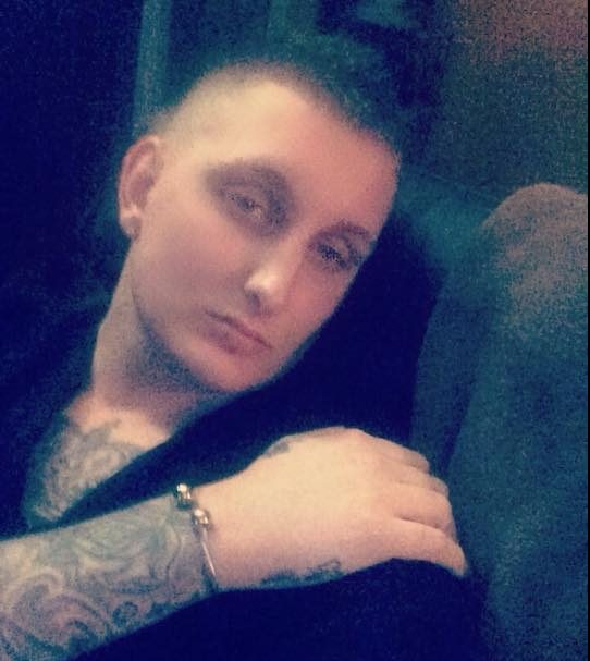 Kurtis Sanderson faces several charges in connection to an armed robbery in Kelowna on Sunday morning. 