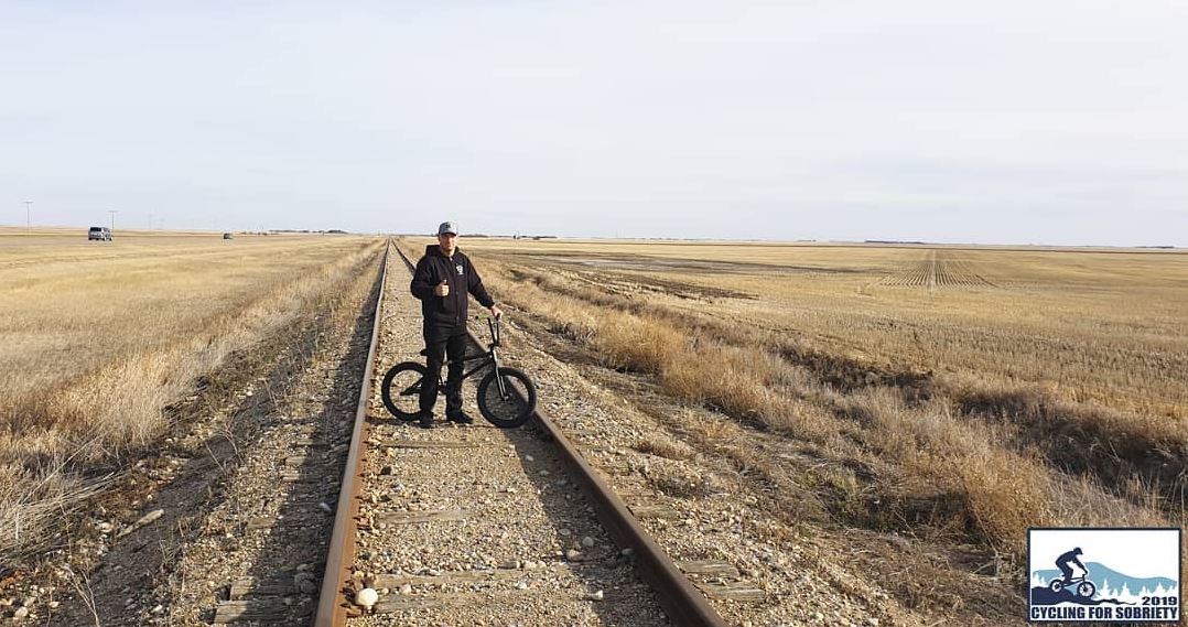 This is why one man hopes to set a world record for longest BMX ride by cycling across Canada - image