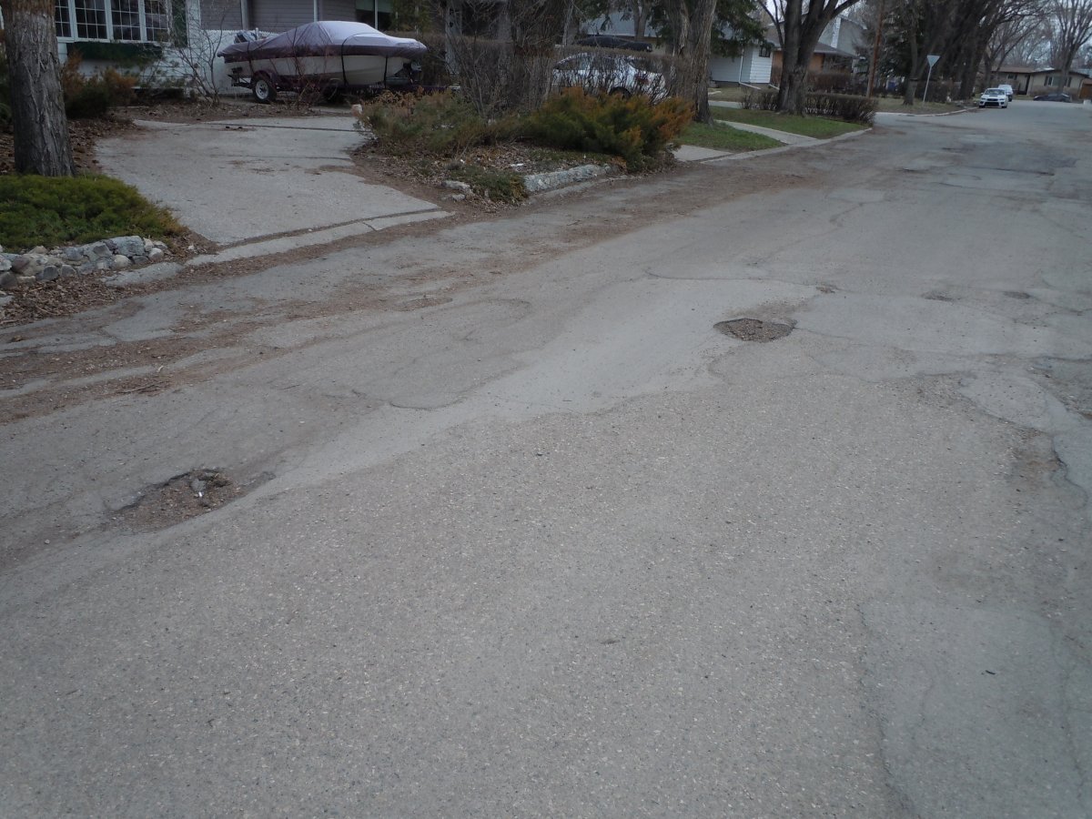 Mckee Crescent in Regina is listed as one of the Top 10 worst roads in Saskatchewan in the Worst Roads campaign.