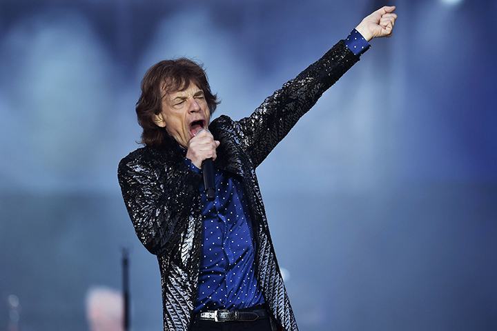 Mick Jagger of The Rolling Stones performs live on stage on the opening night of the European leg of their No Filter’ tour at Croke Park on May 17, 2018 in Dublin, Ireland.