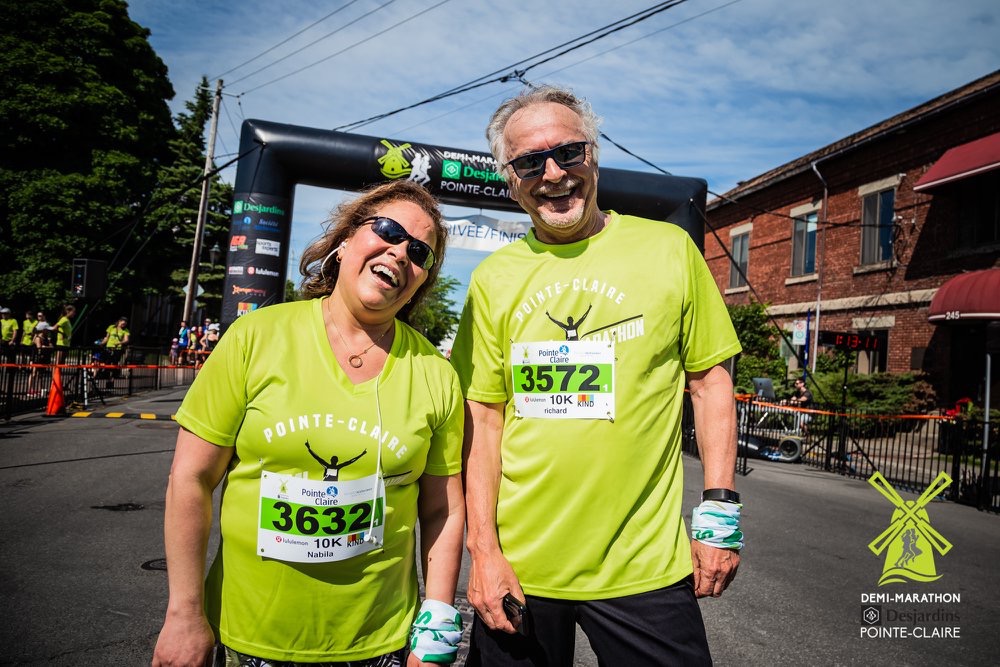 Nabila Oubouchou and her partner, Richard Francoeur