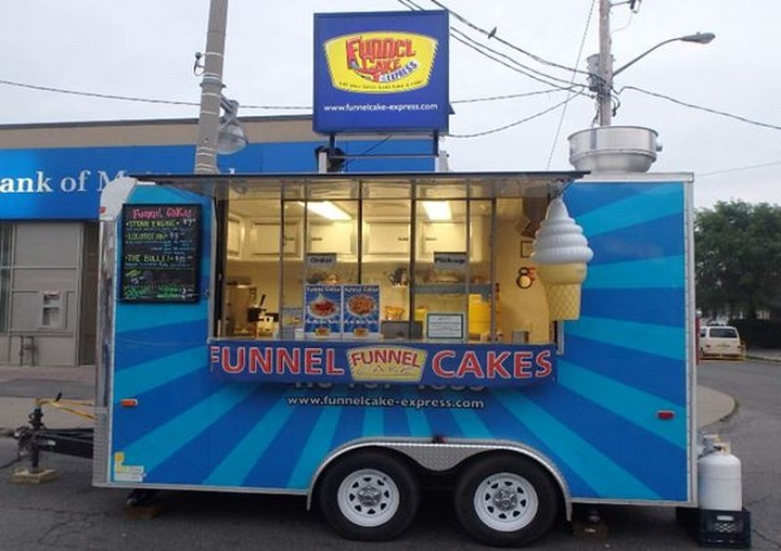 Toronto police is looking for this stolen funnel cake food trailer, last seen in the North York area. 