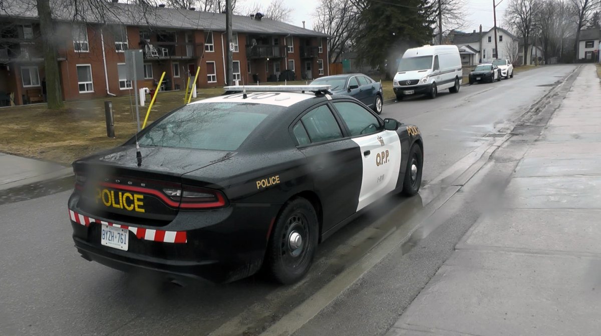 OPP investigate a woman's death in the village of Omemee in the City of Kawartha Lakes on Saturday.