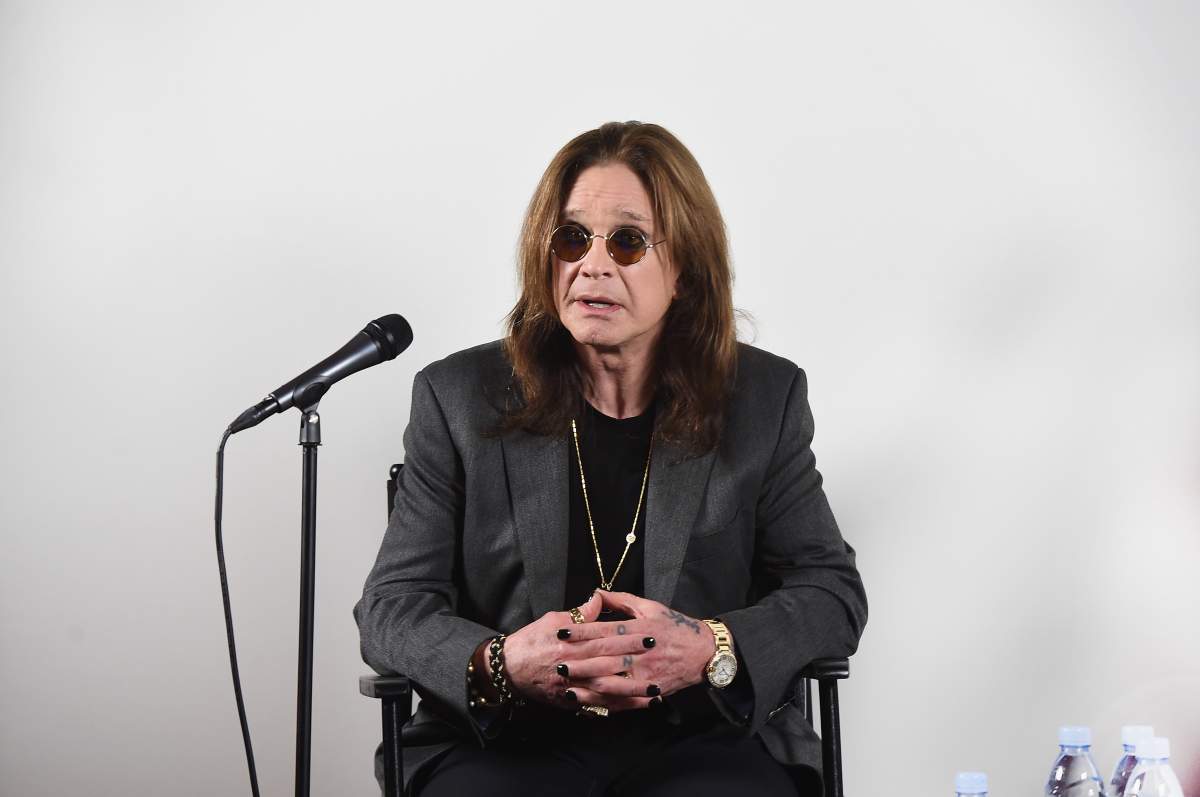 Ozzy Osbourne Announces the ‘No More Tours 2’ world tour at a press conference in his home on Feb. 6, 2018 in Los Angeles, Calif.