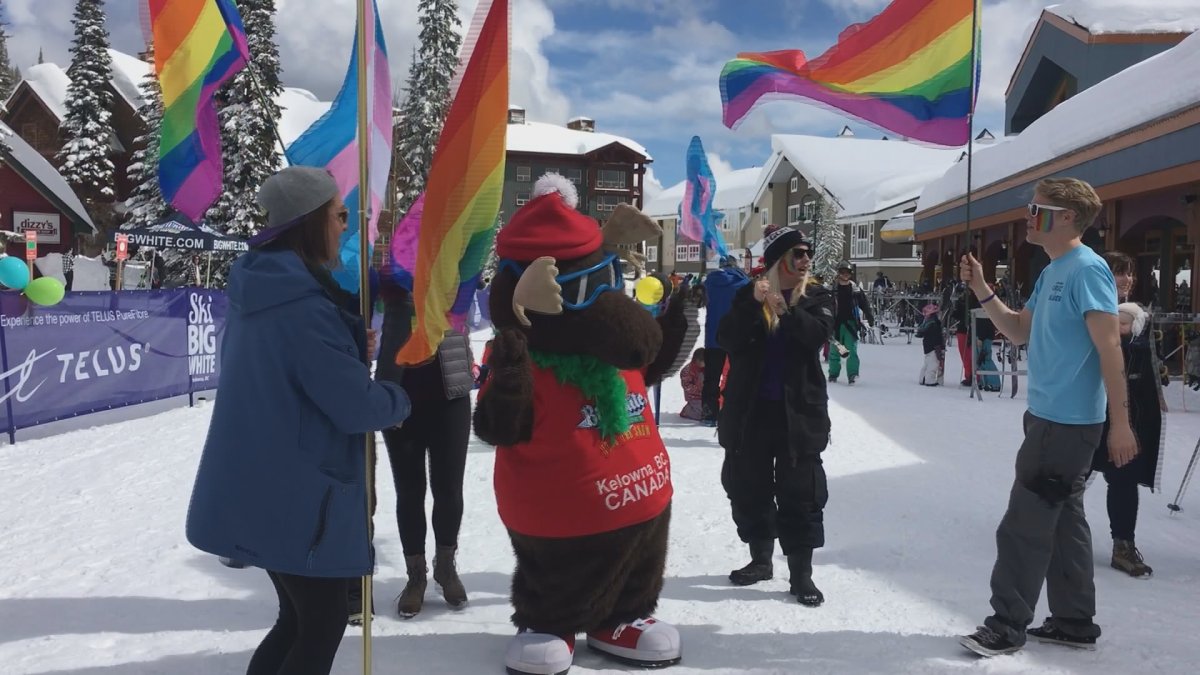 B.C.'s Big White Ski Resort is hosting its weekend-long Peak Pride event.