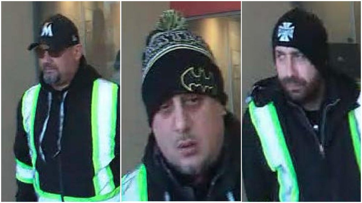 Peterborough police seek these suspects in an alleged distraction theft scam in March.