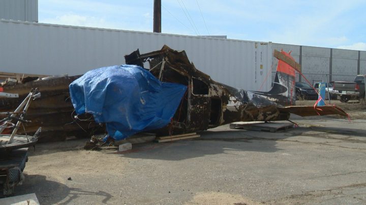 The plane will be on display at the Saskatchewan Aviation Museum and Learning Centre in Saskatoon.