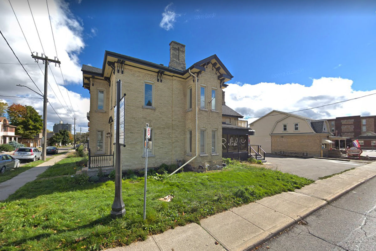 The house at 56 Regina St. N.