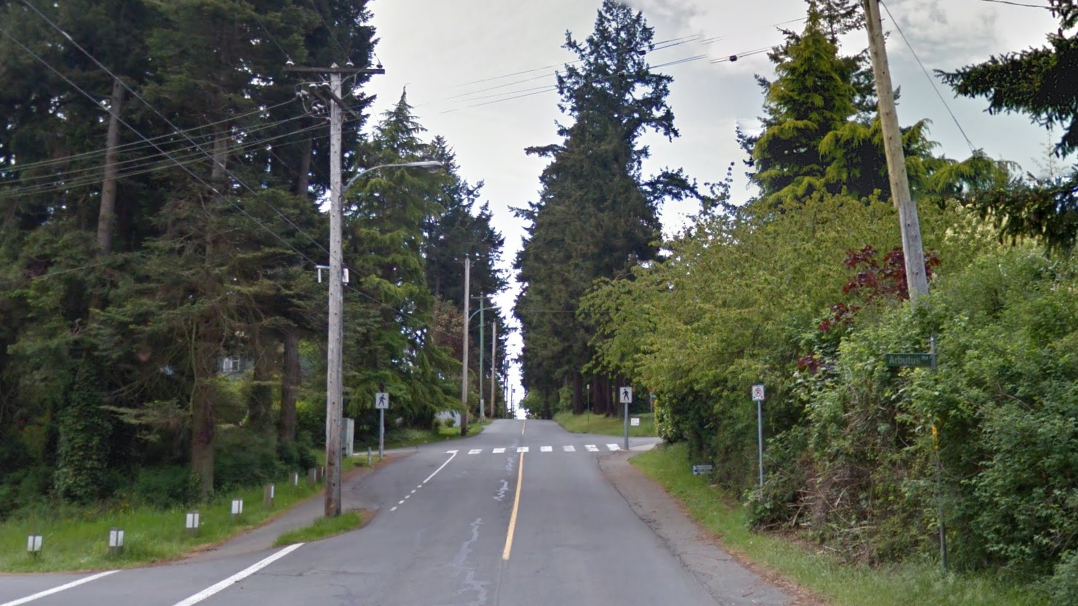 Police were called to the area of Gordon Head Road and Arbutus Lane Thursday for a "sudden death.".