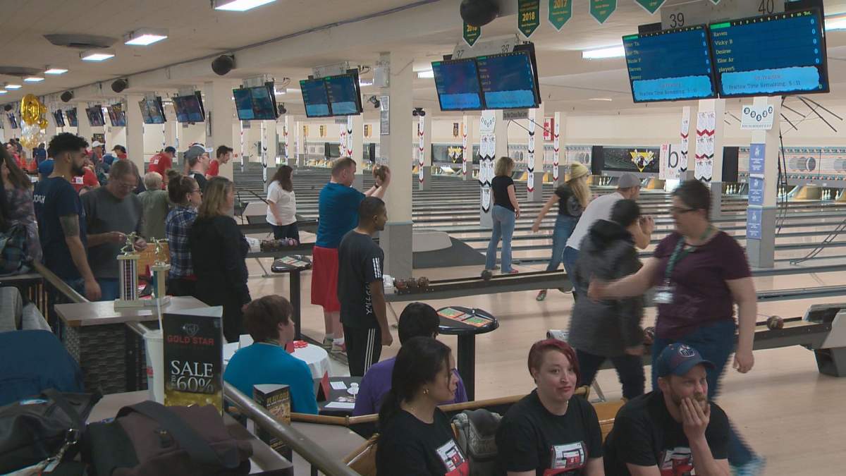 About 250 people took part in the 30th annual Bowl for Special Olympics.