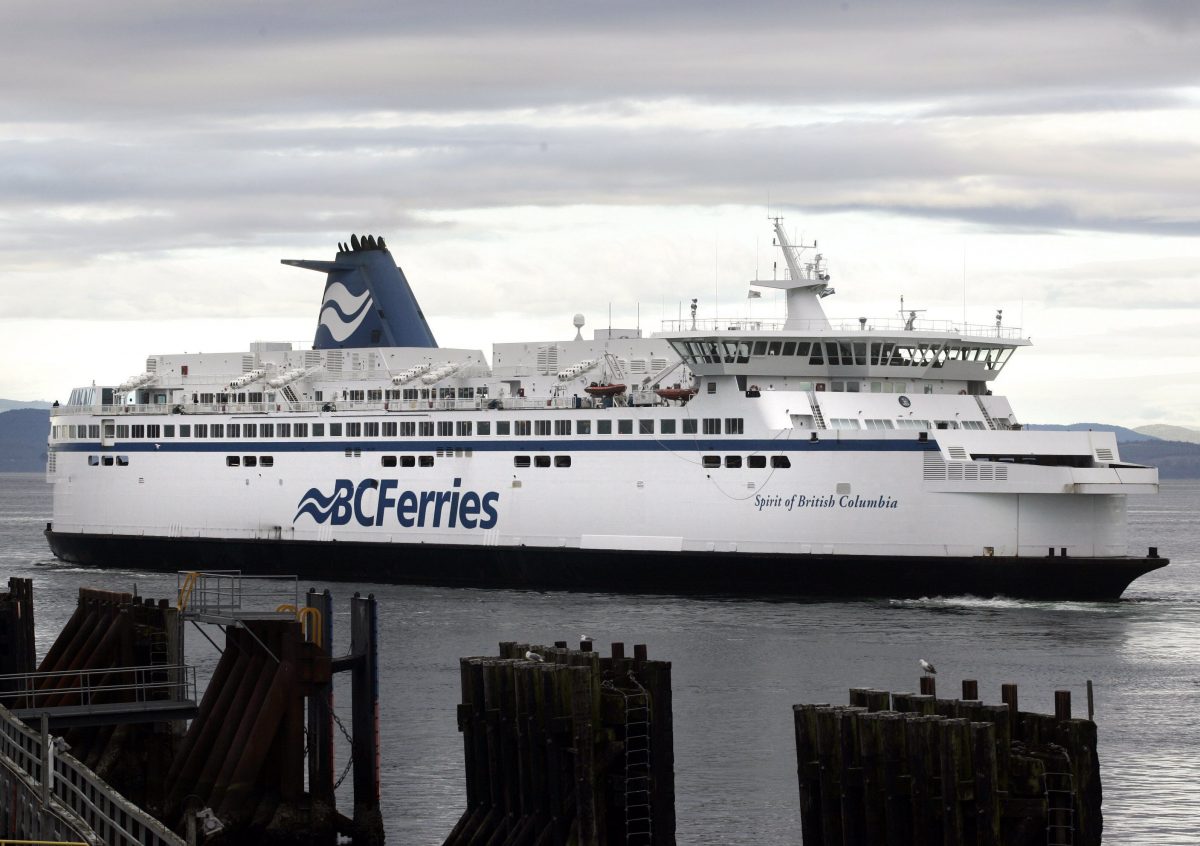 The Spirit of British Columbia near the Tsawwassen Ferry Terminal in 2007.