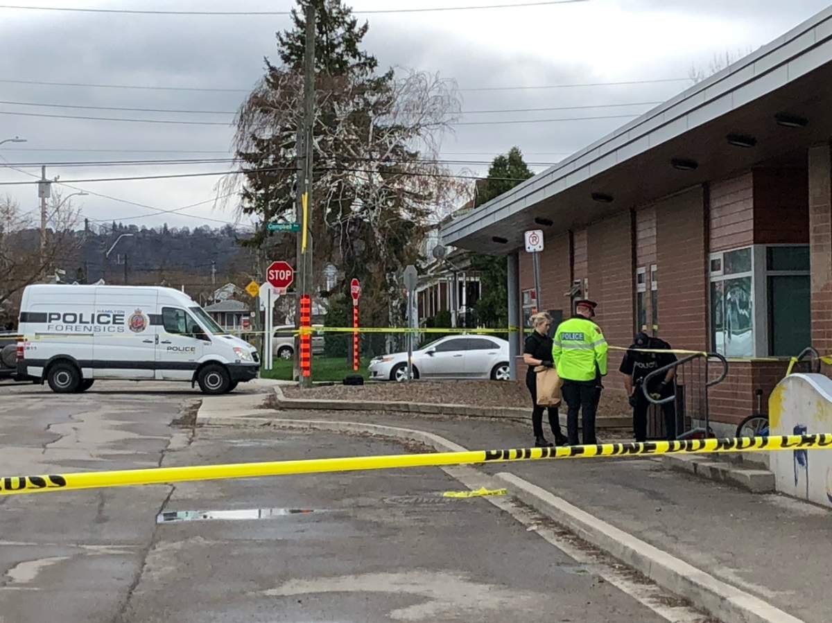 Hamilton police are investigating a stabbing in the city's east end.