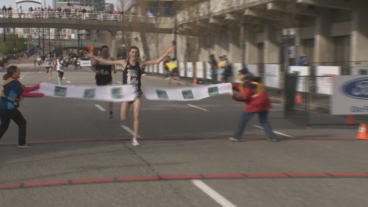Justin Kent is the first local runner to win the Sun Run since 1992. 