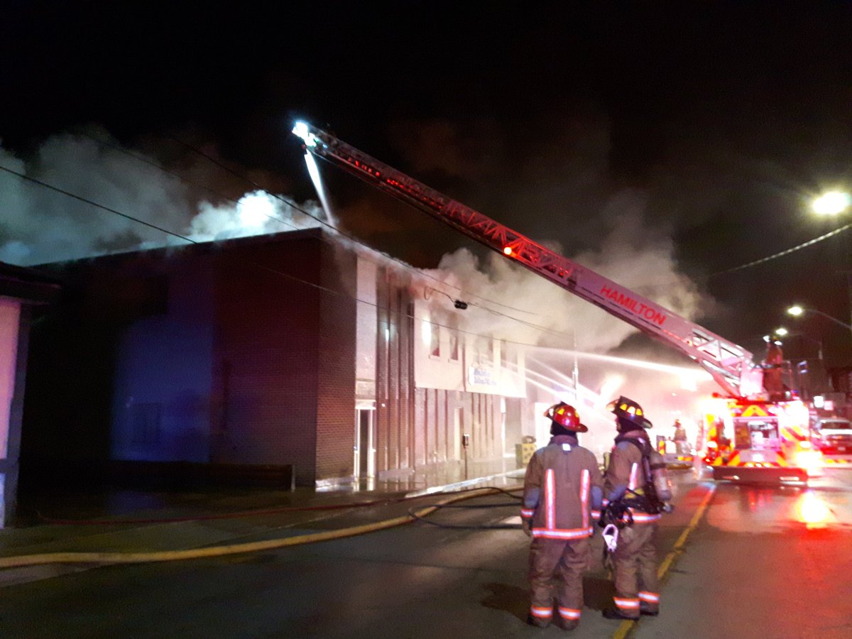 Firefighters were called to the Ukrainian Cultural Centre at 241 Kenilworth Avenue shortly after midnight Saturday morning.