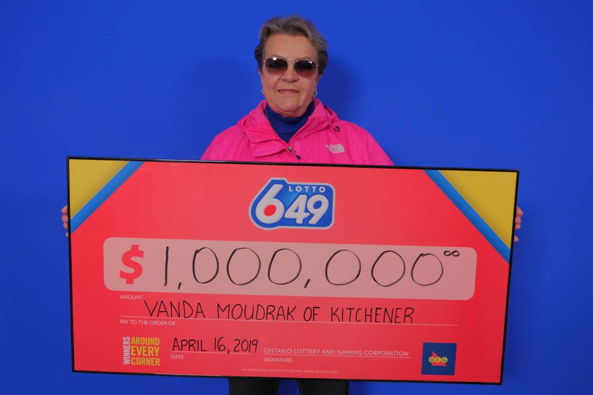 Vanda Moudrak of Kitchener.
