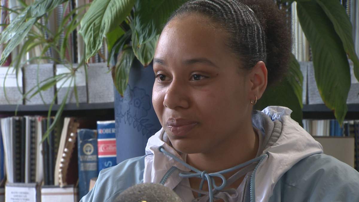 Saleanna Sylla is lodging a civil rights and police ethics complaint against Laval police and the city. Sunday, April 7, 2019.