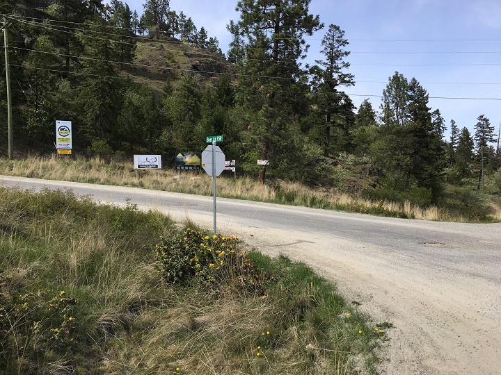 A view of Bear Lake Forest Service Road at Westside Road in West Kelowna. Police are urging an unknown witness to come forward after an alleged assault that left a 79-year-old seriously injured.