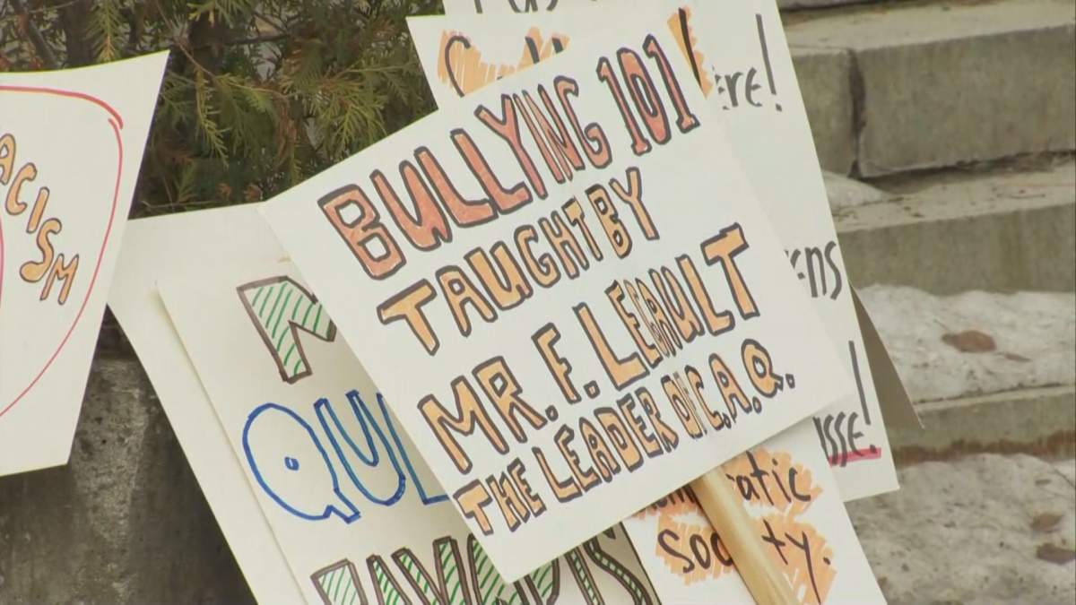 Students and teachers at Westmount High are voicing opposition to the Coalition Avenir Quebec’s religious symbols bill.