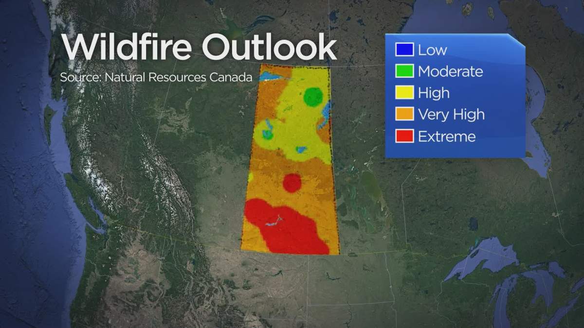 The June fire severity outlook from Natural Resources Canada.