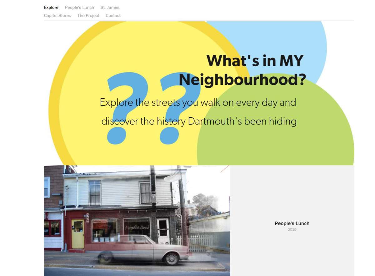 Downtown Dartmouth photo project puts history in the palm of your hand - image