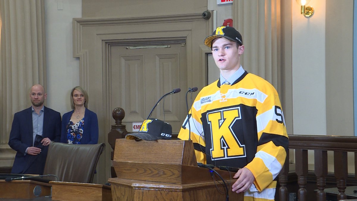 Shane Wright looks forward to the challenge of improving the fortunes of the Kingston Frontenacs.