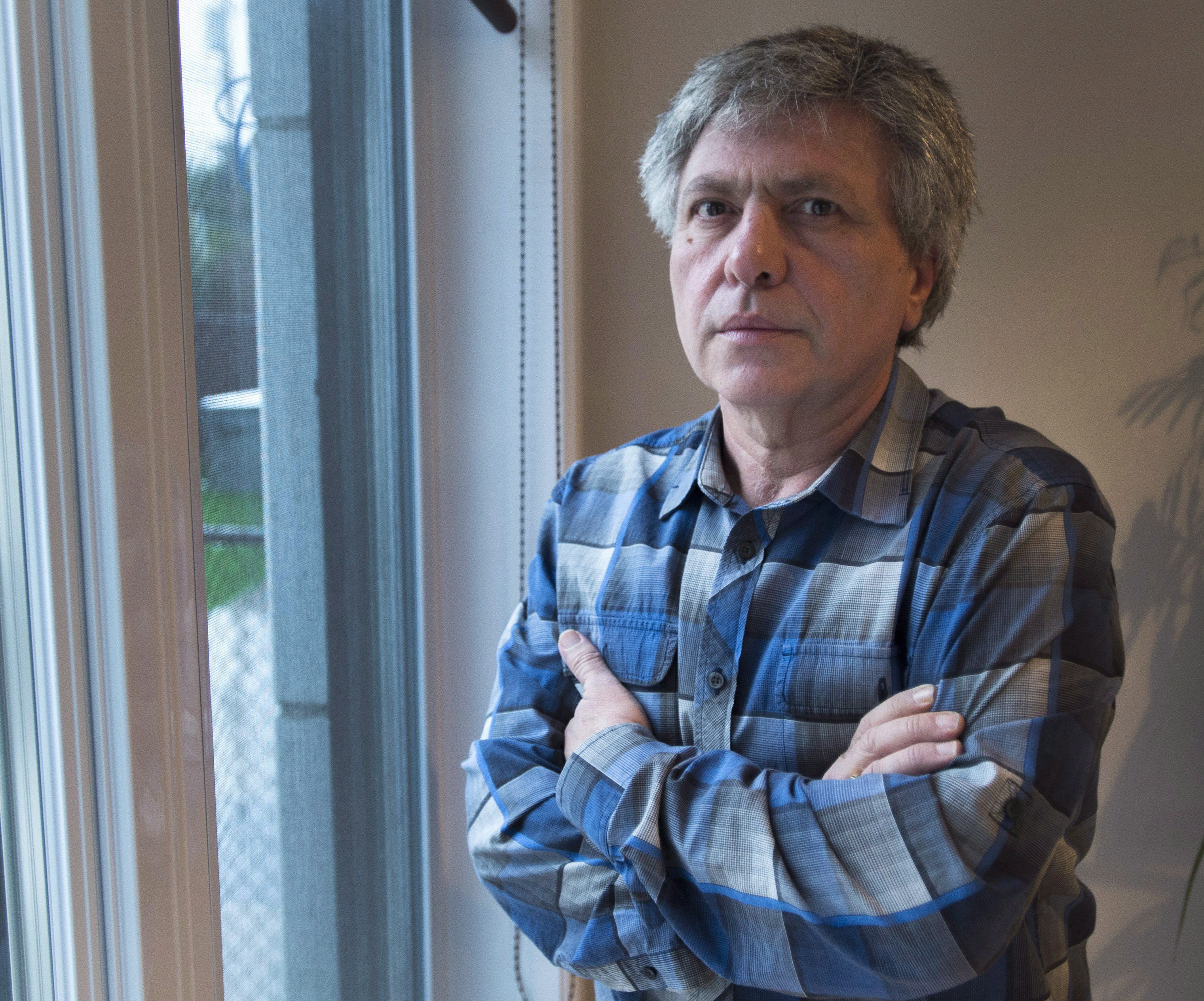 Frank Poccia at home in Montreal on Nov. 29, 2016. THE CANADIAN PRESS/Ryan Remiorz