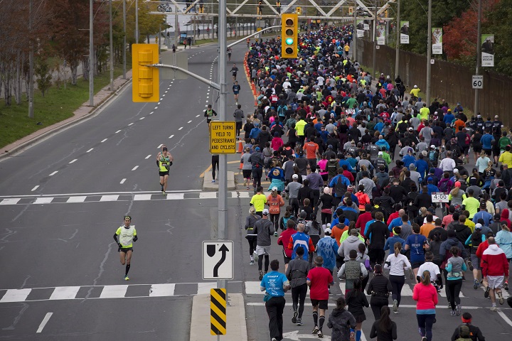 Several road closures across the city for Toronto Marathon and