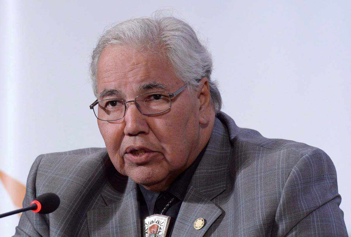 Justice Murray Sinclair speaks at the Truth and Reconciliation Commission in Ottawa on Tuesday, June 2, 2015.