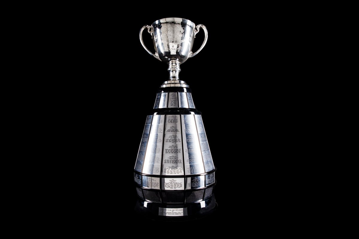 The "new look" Grey Cup for 2019.