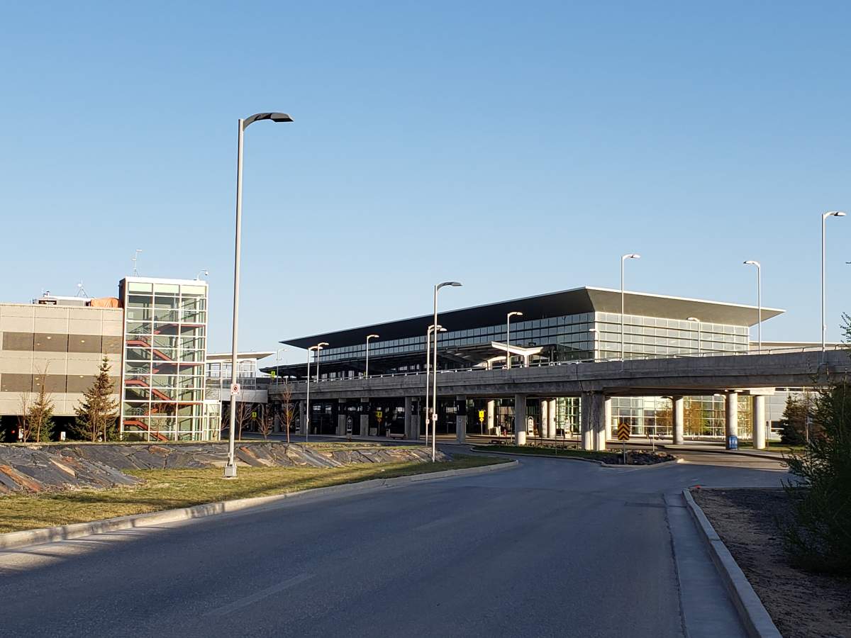 James A. Richardson International Airport as seen in this 2019 file photo.