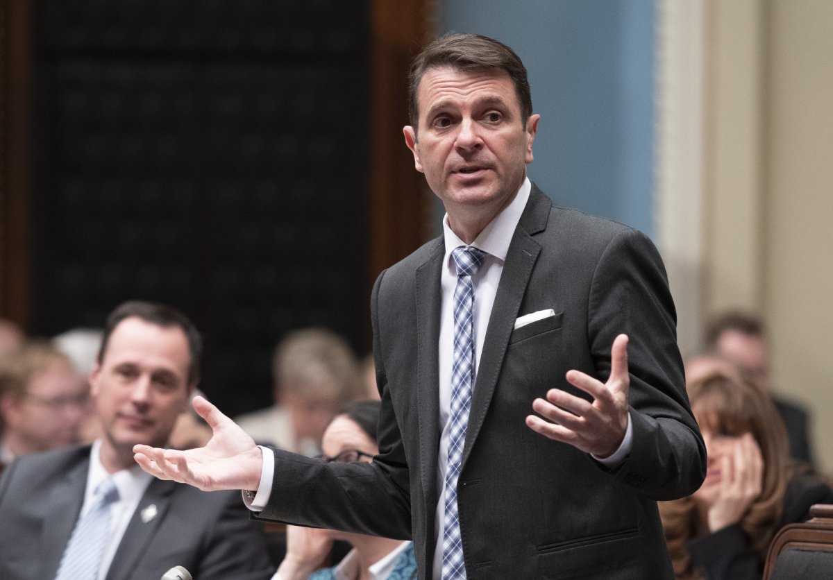 Quebec Transport Minister François Bonnardel tabled Bill 26 on Thursday.