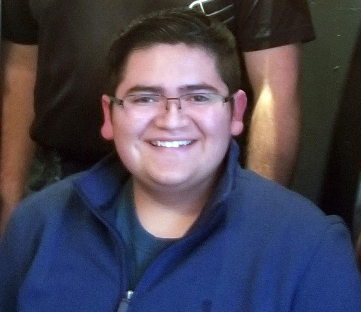 This undated photo provided by Rachel Short shows Kendrick Castillo, who was killed during a shooting at the STEM School Highlands Ranch on Tuesday, May 7, 2019, in Highlands Ranch, Colo.