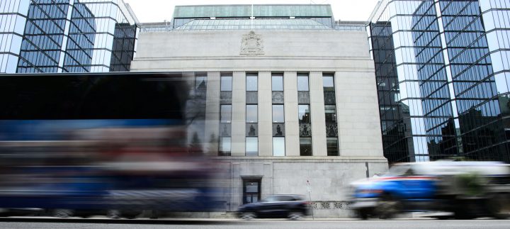The Bank of Canada in Ottawa is seen on May 16, 2019. 