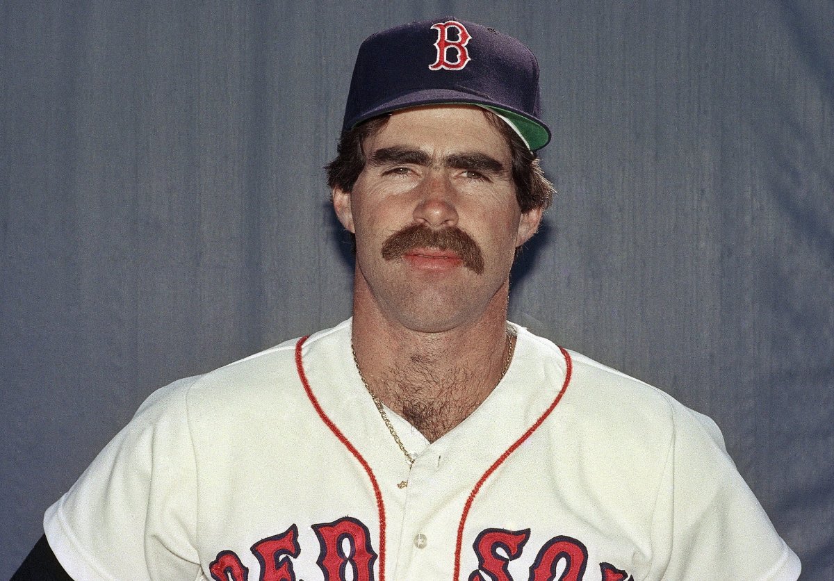FILE - In this March 1986, file photo, Boston Red Sox first baseman Bill Buckner poses for a photo. Buckner, a star hitter who became known for making one of the most infamous plays in major league history, has died. He was 69. Buckner's family said in a statement that he died Monday, May 27, 2019, after a long battle with dementia. (AP Photo, File).