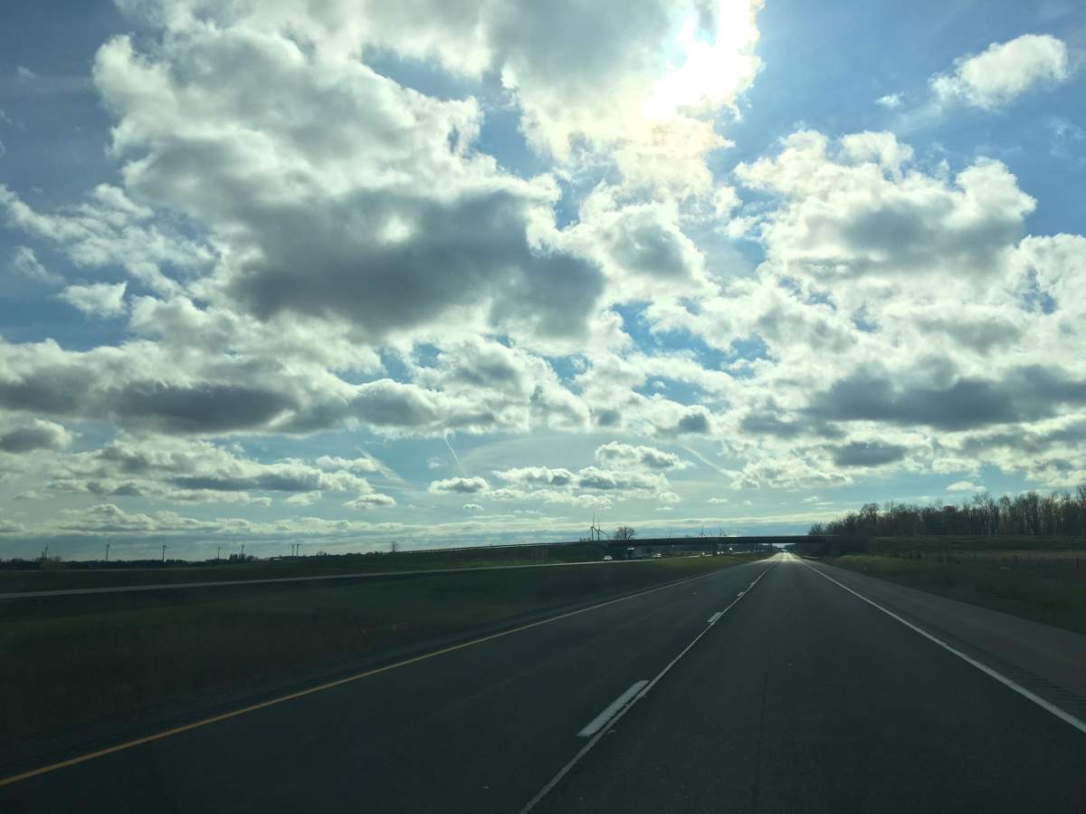 402 london clear empty highway