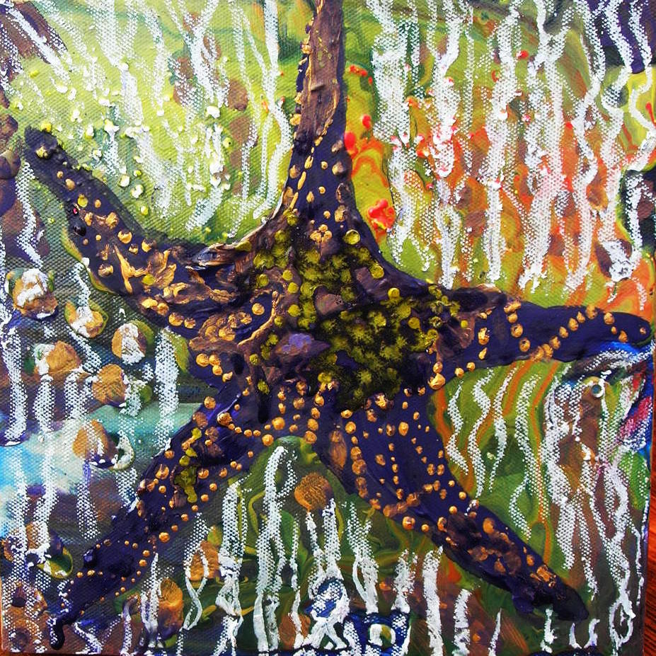 Ocean Tranquility Karen Coville small art show for May in support of ...