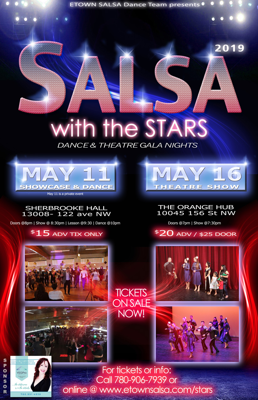 SALSA WITH THE STARS SHOWCASE AND DANCE - image