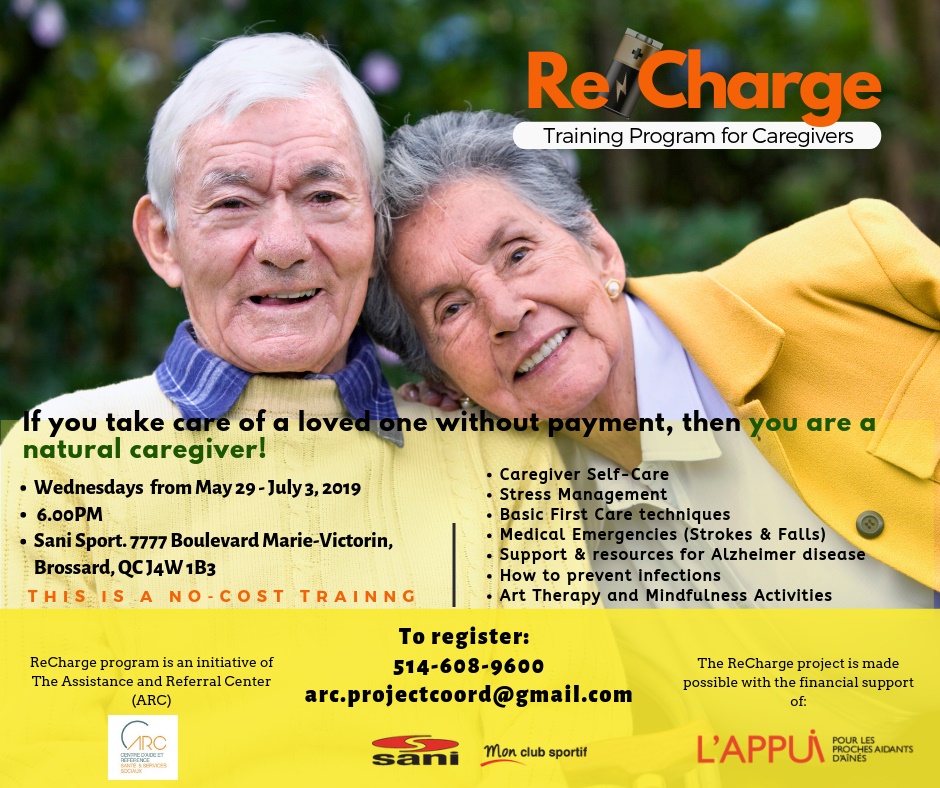 ReCharge. Training for Caregivers – Brossard - image